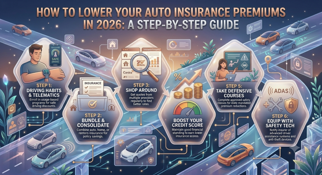 How to Lower Your Auto Insurance Premiums 2026: A Step-by-Step Guide